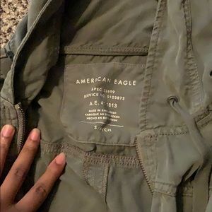 American Eagle green jacket